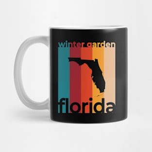 Winter Garden Florida Retro Mug